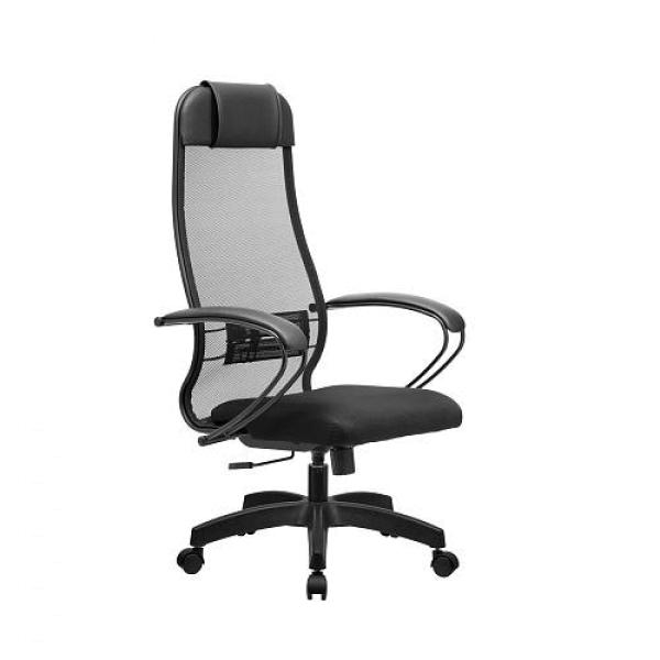 Кресло для руководителей Метта комплект 11 черный Pl