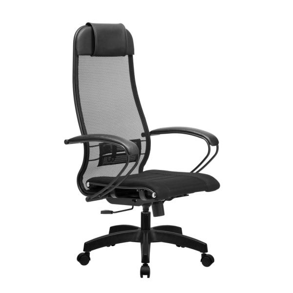 Кресло для руководителей Метта комплект 0 черный Pl