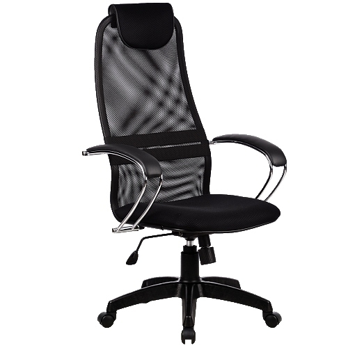 Кресла для руководителей Метта комплект 18 черный Ch